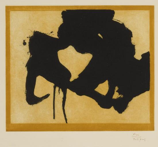 At The Edge Artwork by Robert Motherwell