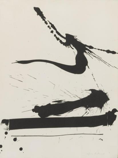 Automatism A Artwork by Robert Motherwell