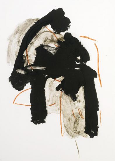 Calligraphy I Artwork by Robert Motherwell