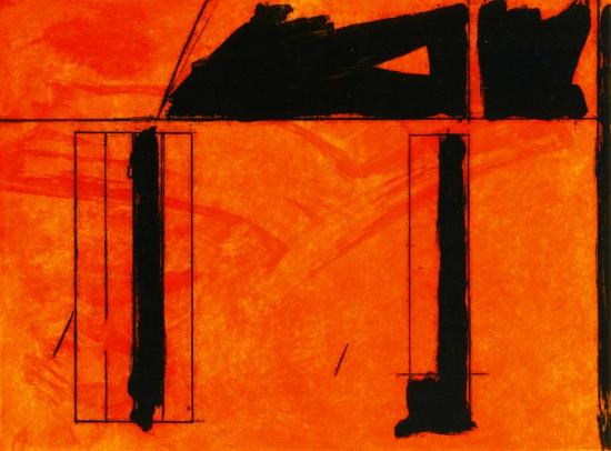 La Casa De La Mancha Artwork by Robert Motherwell