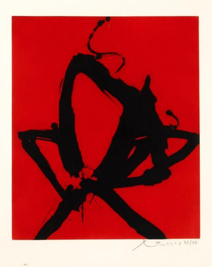 Red Sea I Artwork by Robert Motherwell