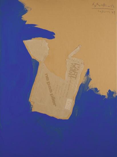 The Baltic Sea Bride No. Ii Artwork by Robert Motherwell
