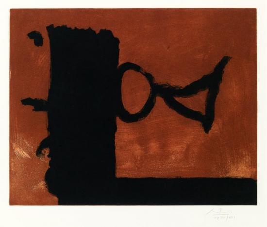 The Razor's Edge Artwork by Robert Motherwell