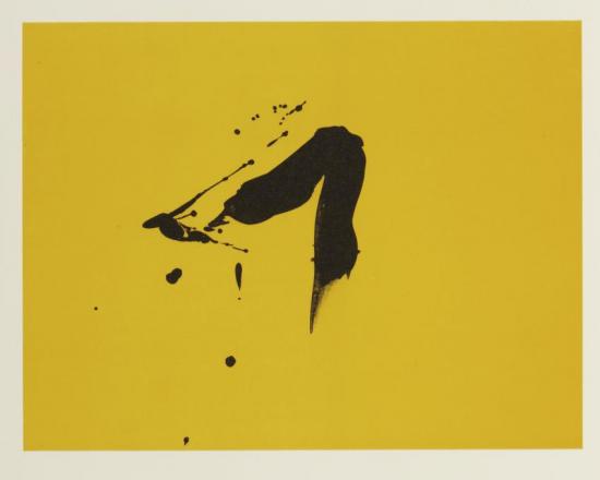 Three Poems Artwork by Robert Motherwell