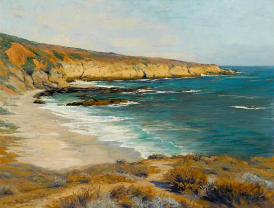 Coastal Scene Artwork by Charles Partridge Adams