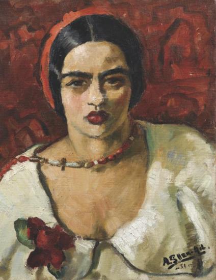 Untitled (self Portrait), 1931 Artwork by Amrita Sher Gil