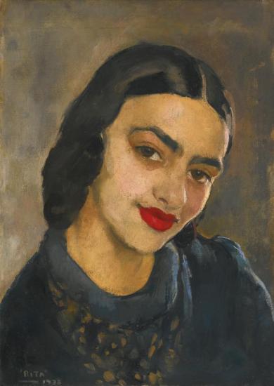 Untitled (self Portrait), 1933 Artwork by Amrita Sher Gil