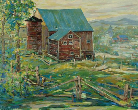 East Conway, New Hampshire Artwork by Peter Bela Mayer