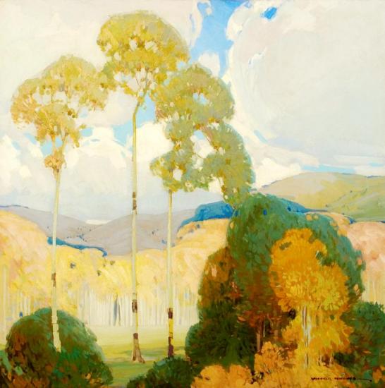 Aspens Artwork by Victor Higgins