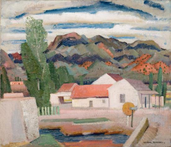 Mountain Village, Circa 1936 Artwork by Victor Higgins