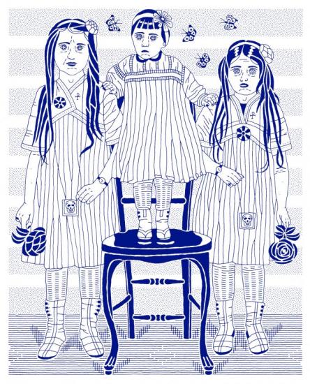 Daughters Of The Dust, Also Called The Undertaker's Pale Children, 2010 Artwork by Dmitry Borshch