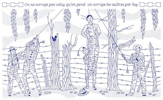 On Ne Corrige Pas Celuy Qu'on Pend, 2009 Artwork by Dmitry Borshch