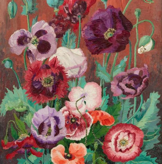 Poppies, 1926 Artwork by Sir Cedric Morris