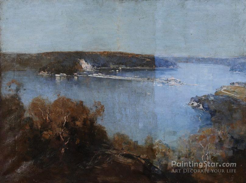 Morning, Middle Harbour, 1922 Artwork by Penleigh Boyd