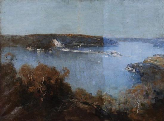 Morning, Middle Harbour, 1922 Artwork by Penleigh Boyd
