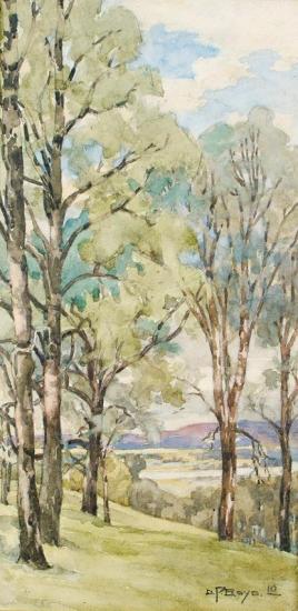 River Landscape, 1910 Artwork by Penleigh Boyd