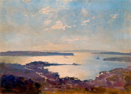 Sydney Harbour, 1922 Artwork by Penleigh Boyd