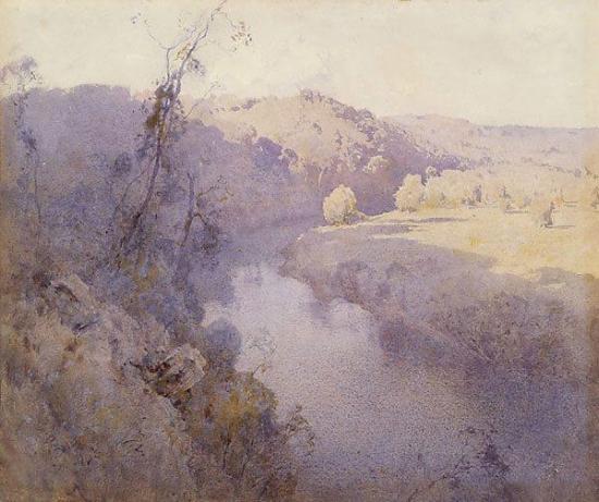 The River, 1919 Artwork by Penleigh Boyd