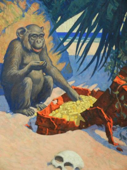 The Monkey Artwork by Aiden Lassell Ripley