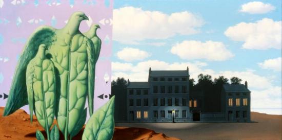 Le Domaine Enchanté I, 1953 Artwork by Rene Magritte