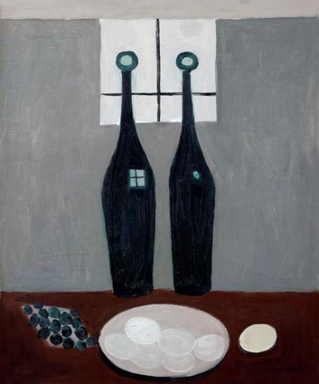 Two Bottles And Eggs, 1949-1950 Artwork by William Scott