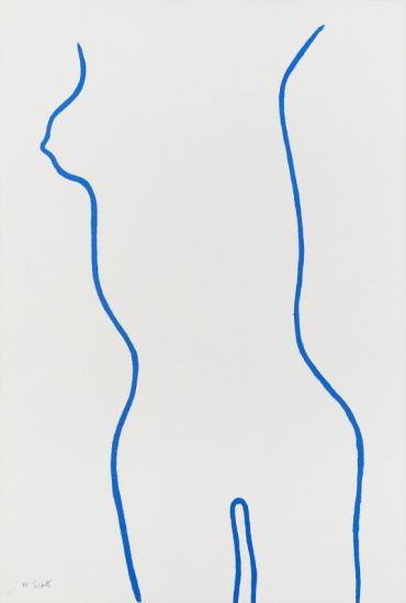 A Girl Surveyed, 1971 Artwork by William Scott