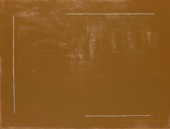 Brown Field Defined Artwork by William Scott