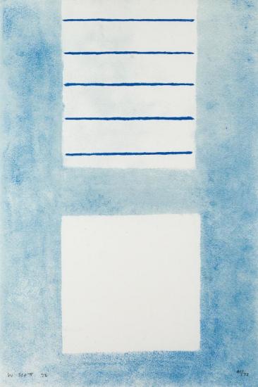 Fire On The Rectangle Artwork by William Scott