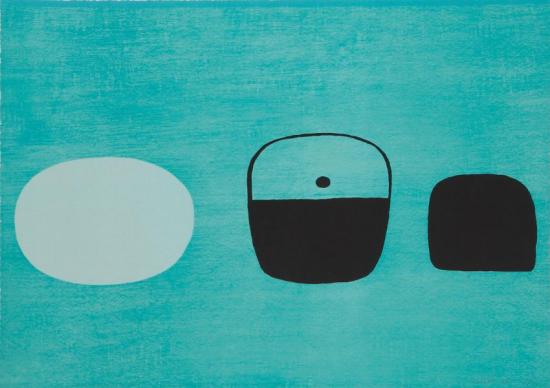 Green Predominating Artwork by William Scott