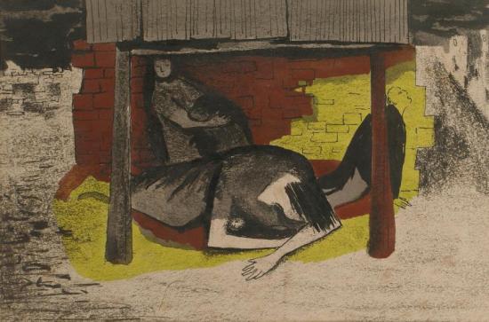 Shelter, 1944 Artwork by William Scott