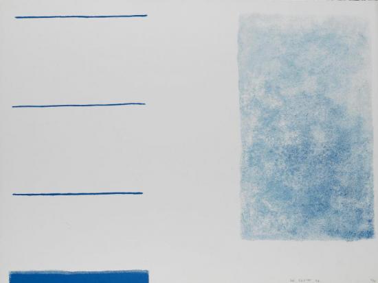 White Predominates, From A Poem For Alexander Artwork by William Scott