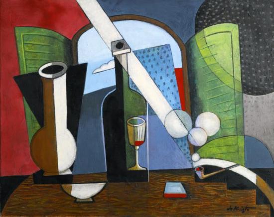 Fenetre Ouverte À Vence, 1965 Artwork by Bela De Kristo