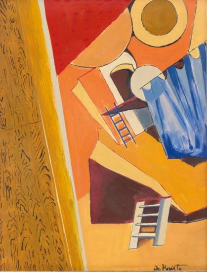 Le Théâtre De L'atelier, 1956 Artwork by Bela De Kristo