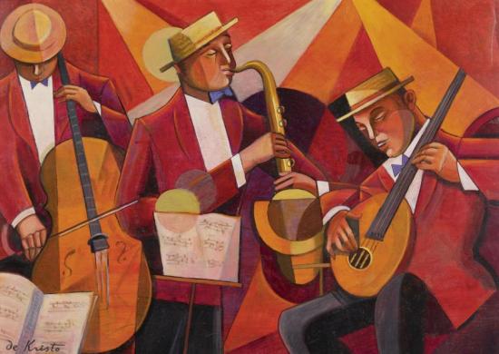 Les Musiciens Artwork by Bela De Kristo