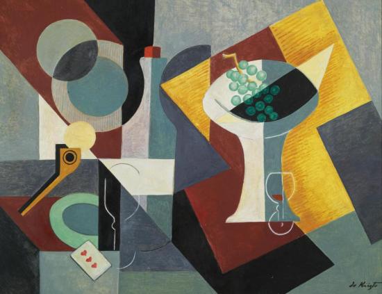 Nature Morte Avec Une Pipe Artwork by Bela De Kristo