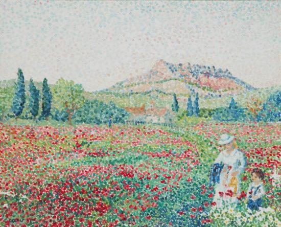 Au Printemps Artwork by Yvonne Canu