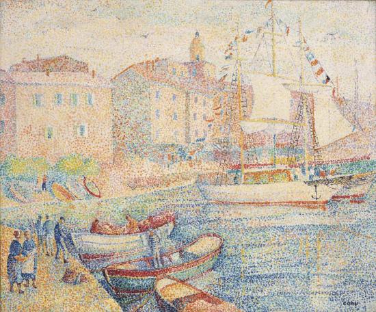 Fête à St Tropez Artwork by Yvonne Canu