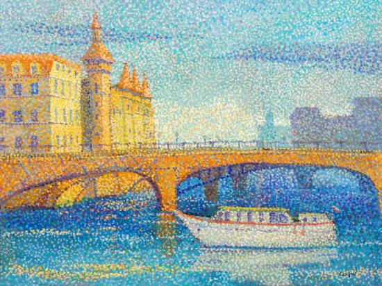 Le Pont Artwork by Yvonne Canu