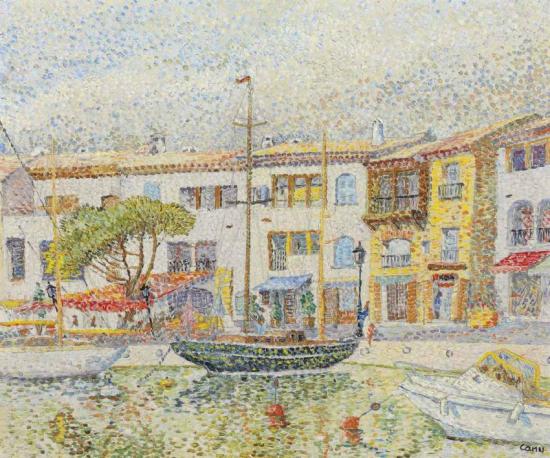 Port Grimaud Artwork by Yvonne Canu