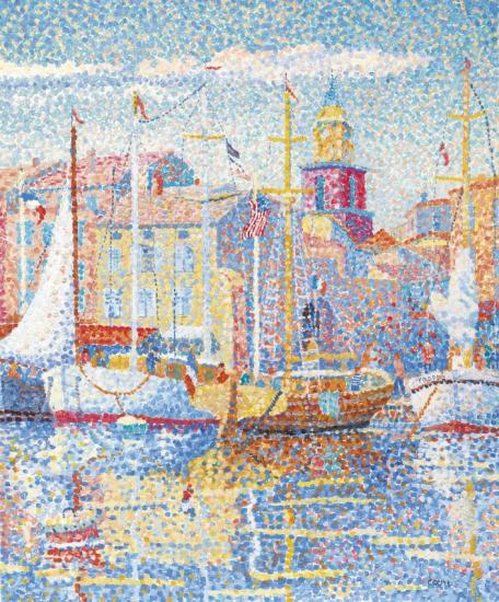 St. Tropez Artwork by Yvonne Canu