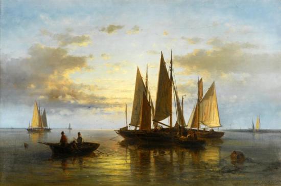 On Calm Waters Artwork by Abraham Hulk