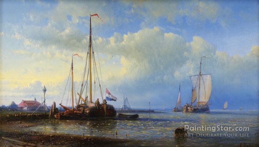 Seascape Artwork by Abraham Hulk