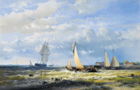 Setting Out To Sea Artwork by Abraham Hulk