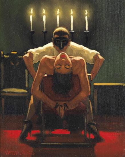 Descent Into Hell, 1994 Artwork by Jack Vettriano