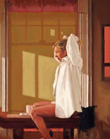 Knightsbridge 7am, 2003 Artwork by Jack Vettriano