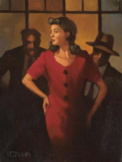 Night Moves Artwork by Jack Vettriano