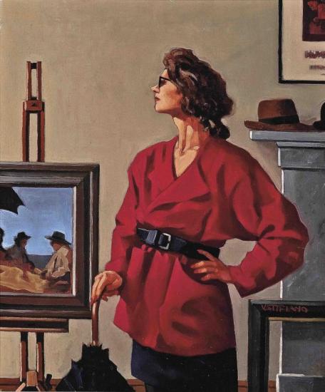 Right Time, Right Place Artwork by Jack Vettriano