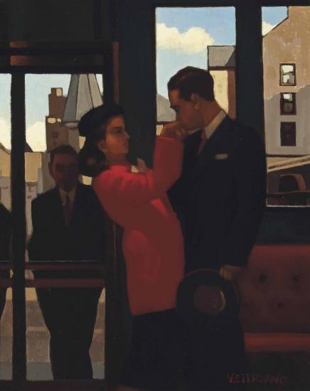 The Perfect Gent Artwork by Jack Vettriano