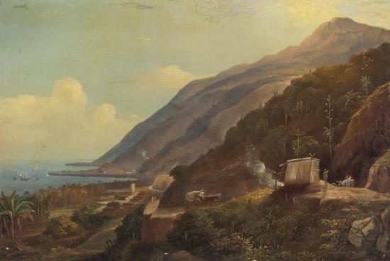 Camino Nuevo De Maiquetia, 1854 Artwork by Fritz Sigfried George Melbye