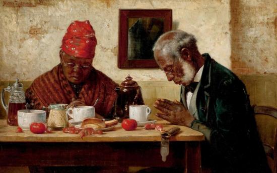 Giving Thanks Artwork by Harry Roseland